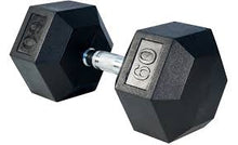 Load image into Gallery viewer, PWC Dumbbells Rubberized Hex Pairs
